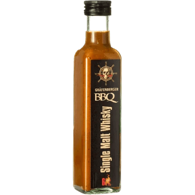 Single malt whiskey BBQ sauce