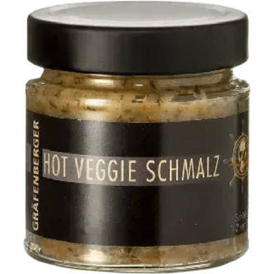 Hot Veggie Schmalz Brotaufstrich mit Chili
