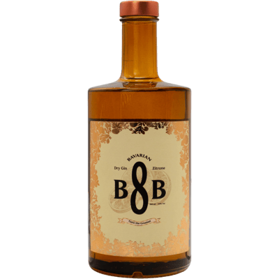 B8B Dry Gin Lemon
