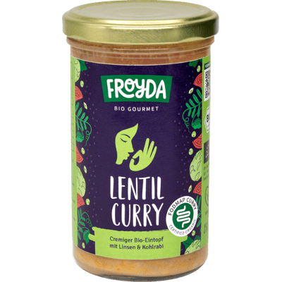 Froyda Bio Linsen Curry Eintopf