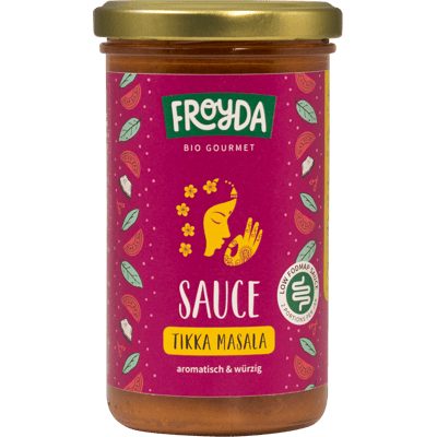 Froyda Bio Tikka Masala Sauce