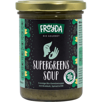Froyda Bio Supergreens Suppe