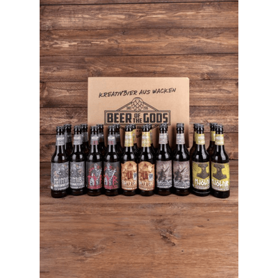 Göttergabe Craftig - Bierpaket mit 20 hopfengestopften Bieren