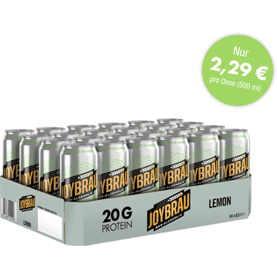 24x JoyBräu Lemon - non-alcoholic protein beer