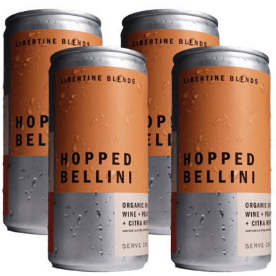 4x HOPPED BELLINI - Cocktail Ready to Drink