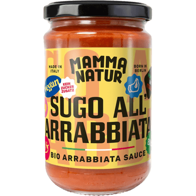 MAMMA NATUR Sugo all' Arrabbiata - pikante Tomatensauce
