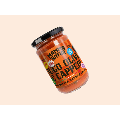 MAMMA NATUR Sugo Olive e Capperi - Bio Oliven-Kapern-Sauce