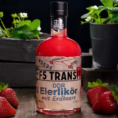 F5-Transit DDR egg liqueur with strawberry No. 5596
