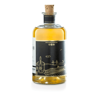 Satoshi Spirits Noble Curaçao - Orangenlikör mit Brandy