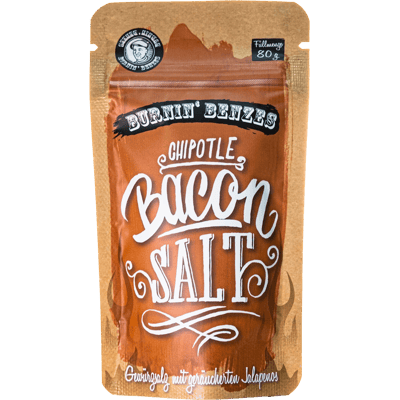 Burnin' Benzes Chipotle Bacon Salt - Gewürzsalz
