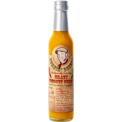 Burnin' Benzes Crazy Coconut Curry Chilisauce