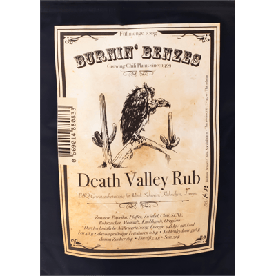 Burnin' Benzes Death Valley Rub - Gewürzmischung