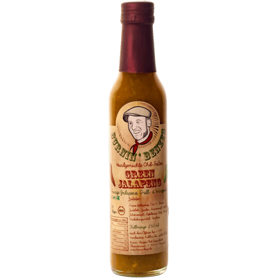 Burnin' Benzes Green Jalapeño Chilisauce