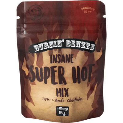 Burnin' Benzes Insane Super Hot Mix - Chiliflocken