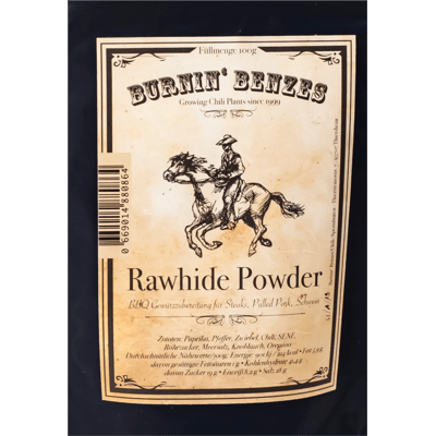 Burnin' Benzes Rawhide Powder - Gewürzmischung