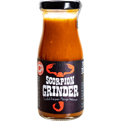 Burnin' Benzes Scorpion Grinder Hot Sauce