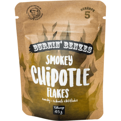 Burnin' Benzes Smokey Chipotle Flakes - Chiliflocken