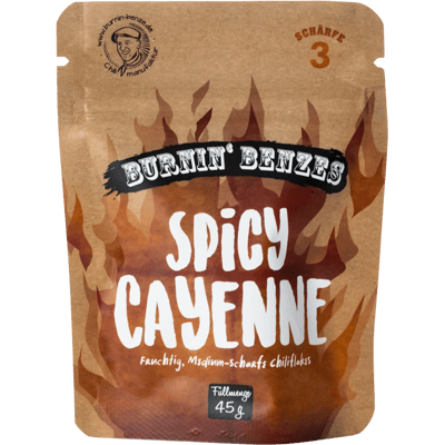 Burnin' Benzes Spicy Ceyenne Chiliflocken