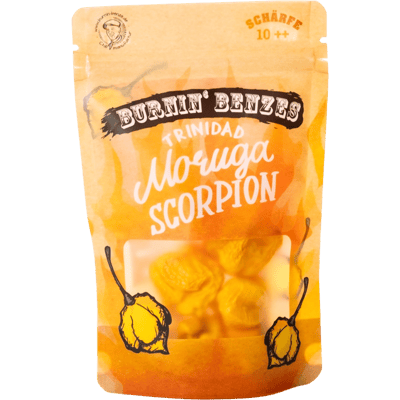 Burnin' Benzes Trinidad Moruga Scorpion - getrocknete Schoten