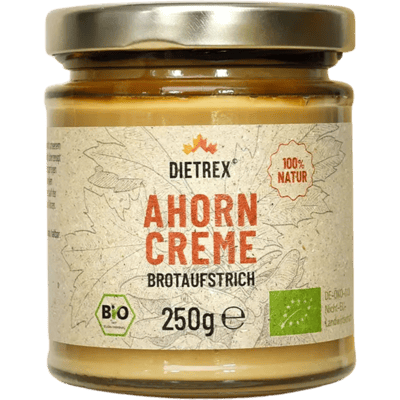 Dietrex organic maple cream spread