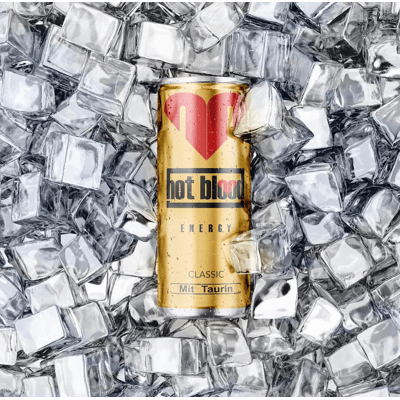 Hotblood Energy Drink Classic 24'er Tray