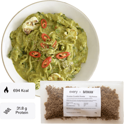 Every Green Curry Noodles High Protein Bundle (1x Curry Fertiggericht + 1x Crumble Protein)