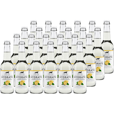 24x Fizzy Fox Hydrate - Lemon Elektrolyt Soda
