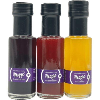 Marge's Schwarz-Rot-Gold Essig mini