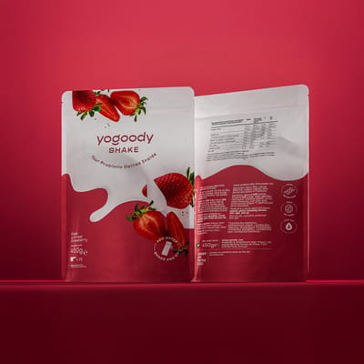 YAGOODY Shake Family Pack - Erdbeere