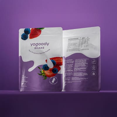 YAGOODY Shake Family Pack - Waldbeere