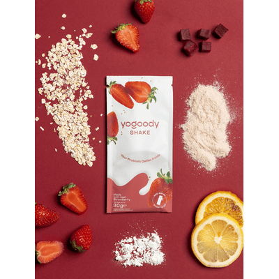 YOGOODY Shake Weekly Pack of 7 - Erdbeere