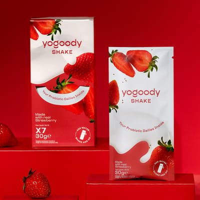 YAGOODY Shake Weekly Pack of 7 - Strawberry Flavour