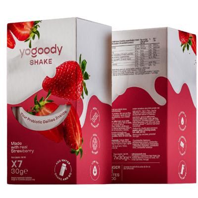 YAGOODY Shake Weekly Pack of 7 - Strawberry Flavour
