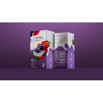 YAGOODY Shake Weekly Pack of 7 - Wild Berries Flavour