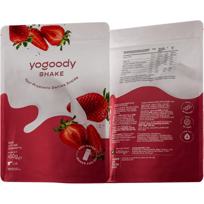 YOGOODY Shake Family Pack - Erdbeere