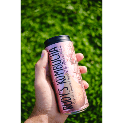 9x Rudy's Kombucha - Pear & Fireweed