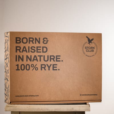 Stork Club Whiskey Highball Box (1x Straight Rye Whiskey + 2x Ginger Ale + 2x Drinking Cups)