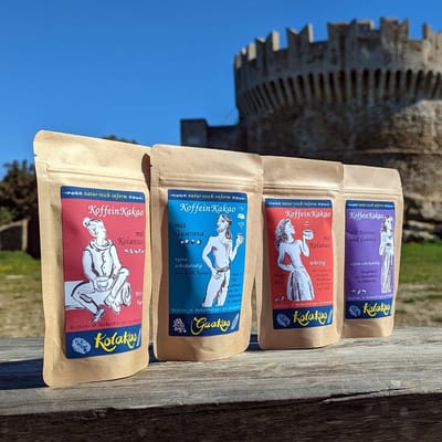 natur-reich-inform Kennenlernpaket Bio KoffeinKakao (4x koffein- und kakaohaltiges Getränkepulver)