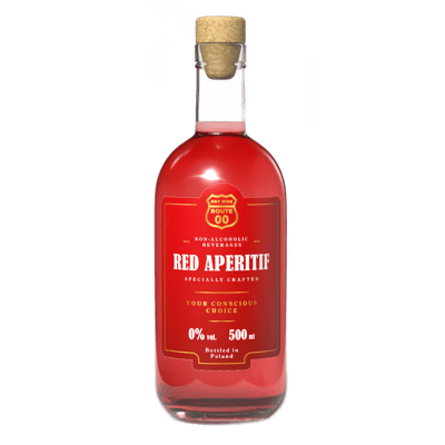 Route 00 Red Apreritif - non-alcoholic aperitif alternative