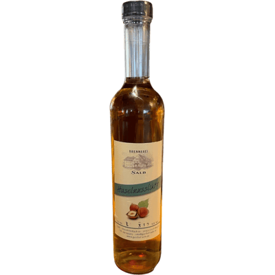 Salb distillery hazelnut liqueur
