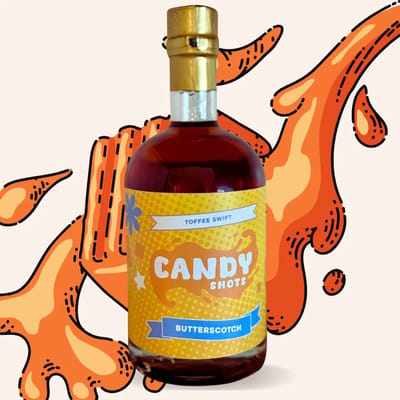 CANDYSHOTS Butterscotch Likör Toffee Swift - Butter Karamell Likör