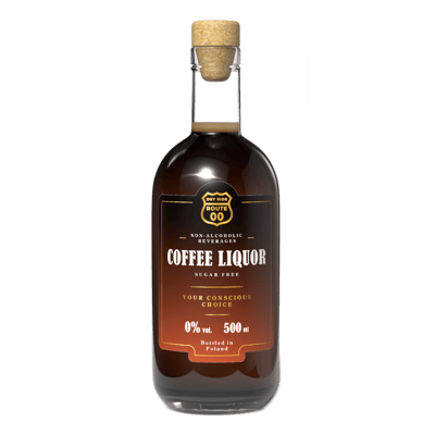 Route 00 Coffee Liquor - alkoholfreie Likör-Alternative