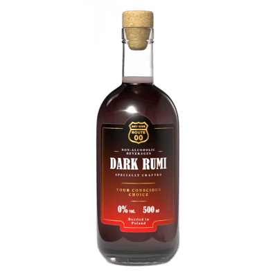 Route 00 Dark Rumi - non-alcoholic rum alternative