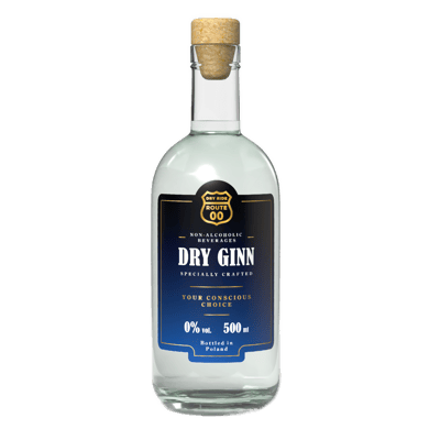 Route 00 Dry Ginn - non-alcoholic gin alternative