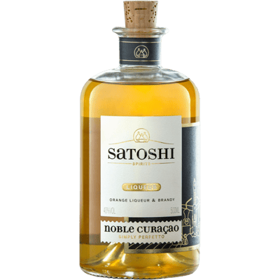 Satoshi Spirits Noble Curaçao - Orangenlikör mit Brandy