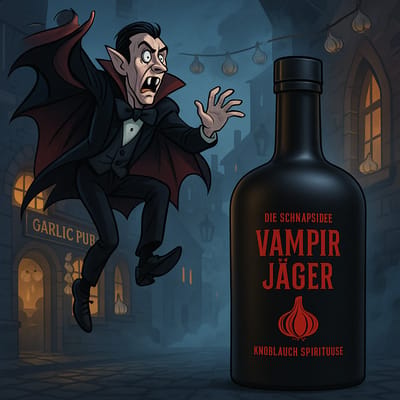 The schnapps idea - Vampire hunter garlic schnapps