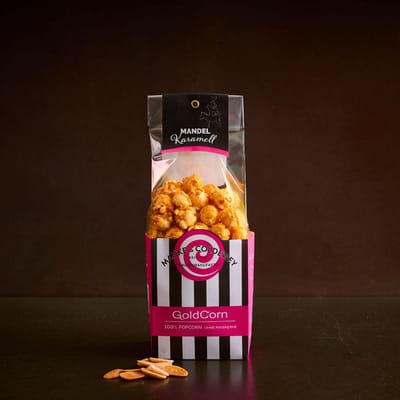 Goldcorn Popcorn Kollektion mit vier verschiedene Popcorn Sorten
