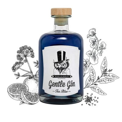Gentle Gin Tea Blue