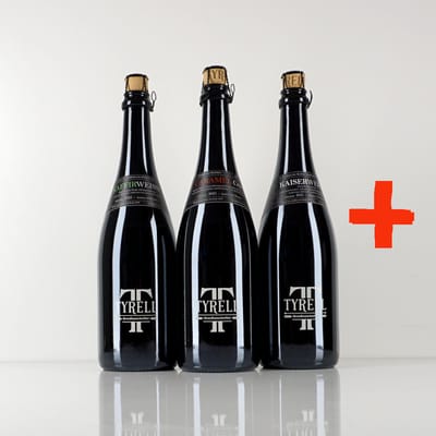 Tyrell Biermenü 2025 Plus (1x Kaiserweisse + 1x Caramel Cru + 1x Kaffirweisse + 1x ZartbitterStout)
