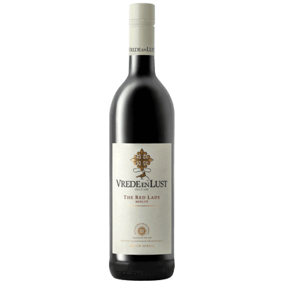 Vrede en Lust The Red Lady Merlot 2023 - Rotwein